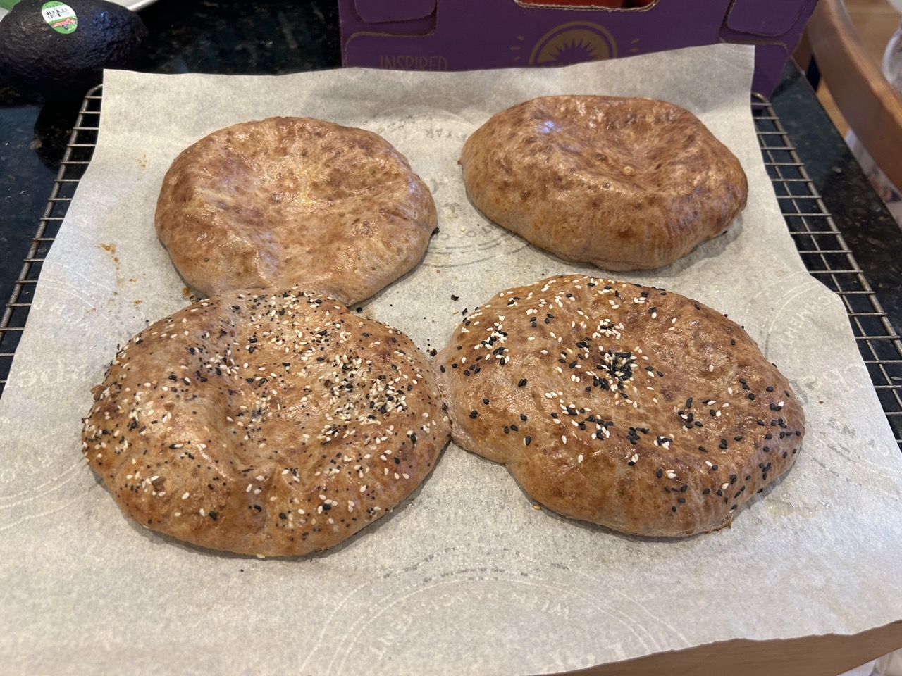 Greek Yogurt Bagels